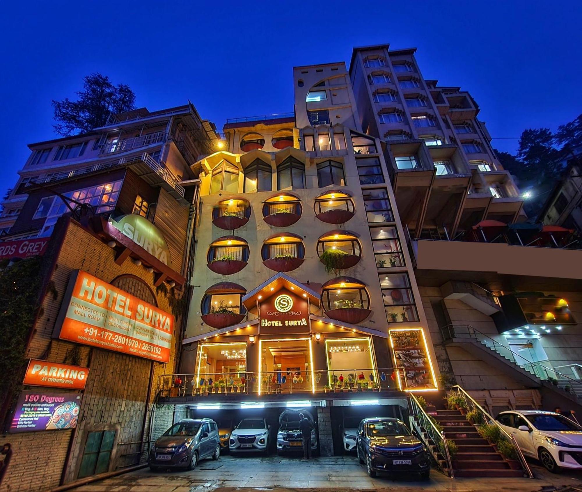 Hotel Surya Шимла Экстерьер фото